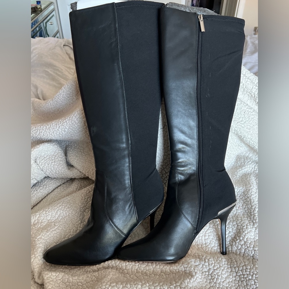 New WHBM Black Boots - Size 10